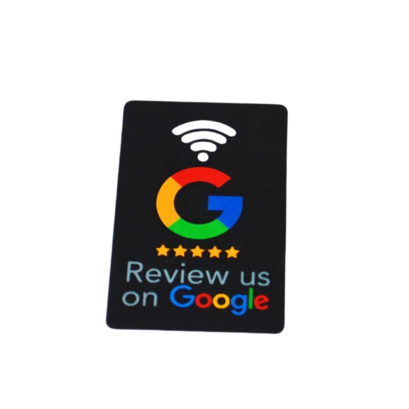 Instagram Facebook Google Tripadvisor Trustpilot Review NFC-Tap-Karte N-TAG 215 506 Bytes NFC-Tag