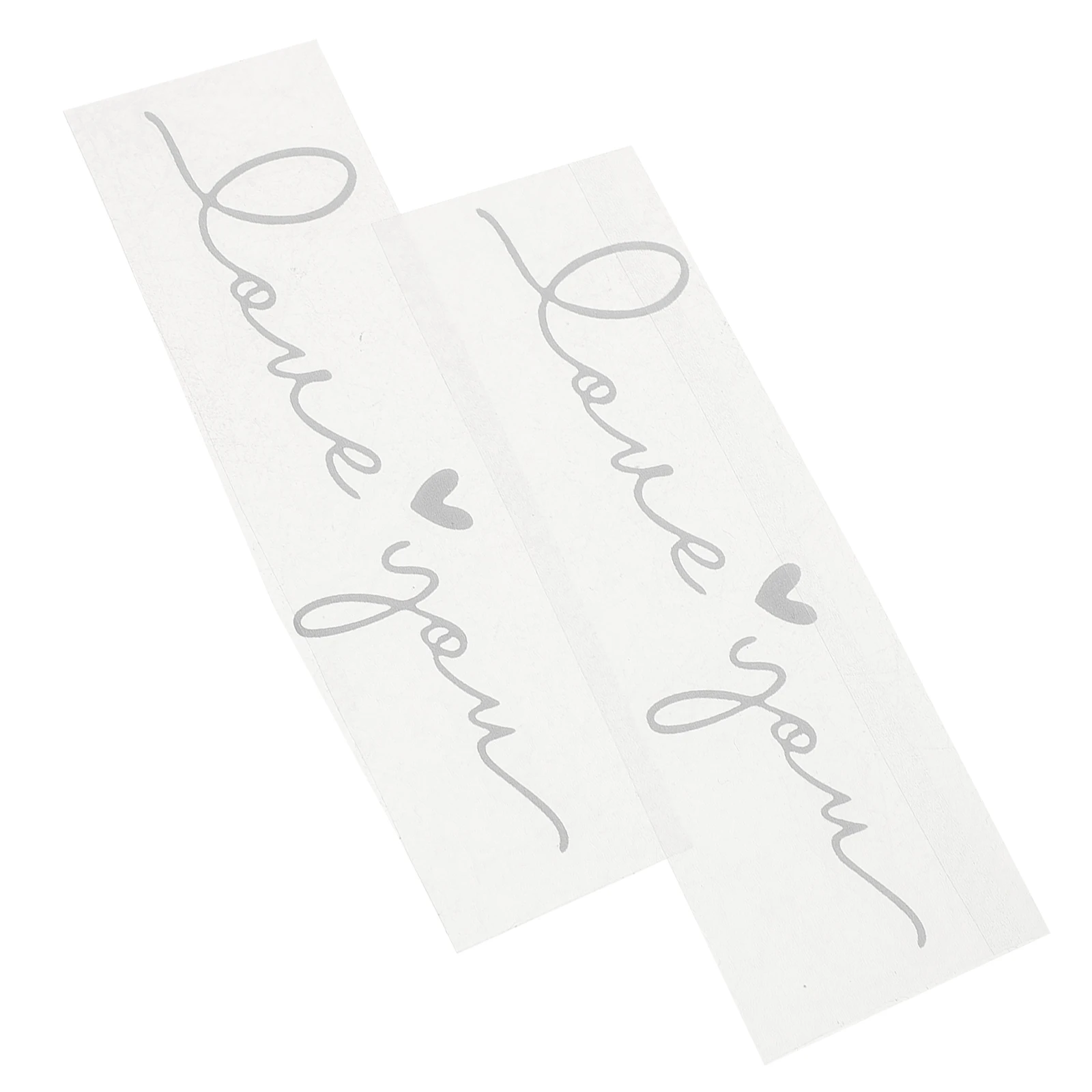 

2 Pcs Car Side Mirror Decal Rear View Accessories Decals for Bumper Stickers Cars Rearview Cute