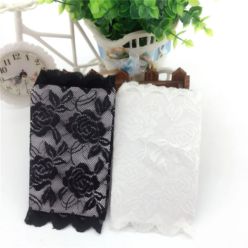 Glove UV Protection Gloves for Driving Summer Lace Fingerless Sun Black Women Woman