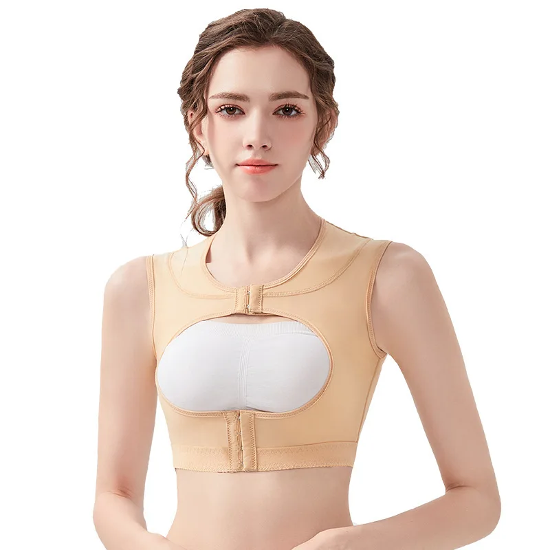 Women Liposuction Surgery Post shaping Clothes Chest Surgery Post Shaping Tops Breast Collection Accessory Breasts Buckle Bra