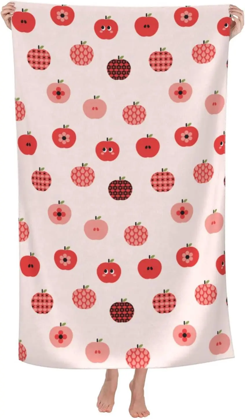 1pc Summer Fruit Bath Towels,Fruit Beach Towel Quick Dry Bath Towels Soft Bath Towel for Swimming Camping Hotel Sports Bathroom