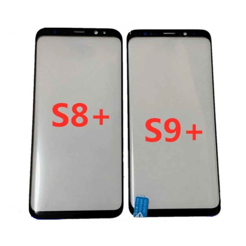 

10PCS For Samsung Galaxy S8 S9 S10 Plus S20 Ultra S21 Note 8 9 10 20 LCD Front Outer Touch Screen Glass Lens With OCA Film