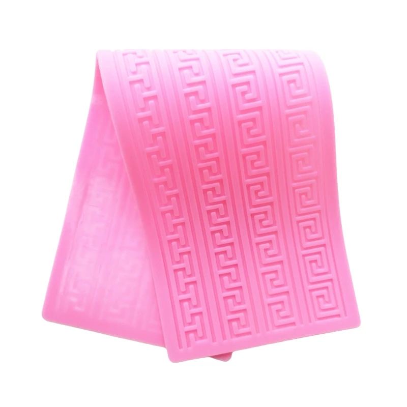 GX307-17 Silicone Lace Pad Candle Aromatherapy Decoration Mold DIY Gypsum Resin Epoxy Craftwork Mould