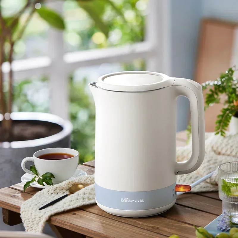 Household Anti-scalding Fast Kettle Portable Kettle Electric Kettle 1.5L Large Capacity 304 Stainless Steel Seamless Liner
