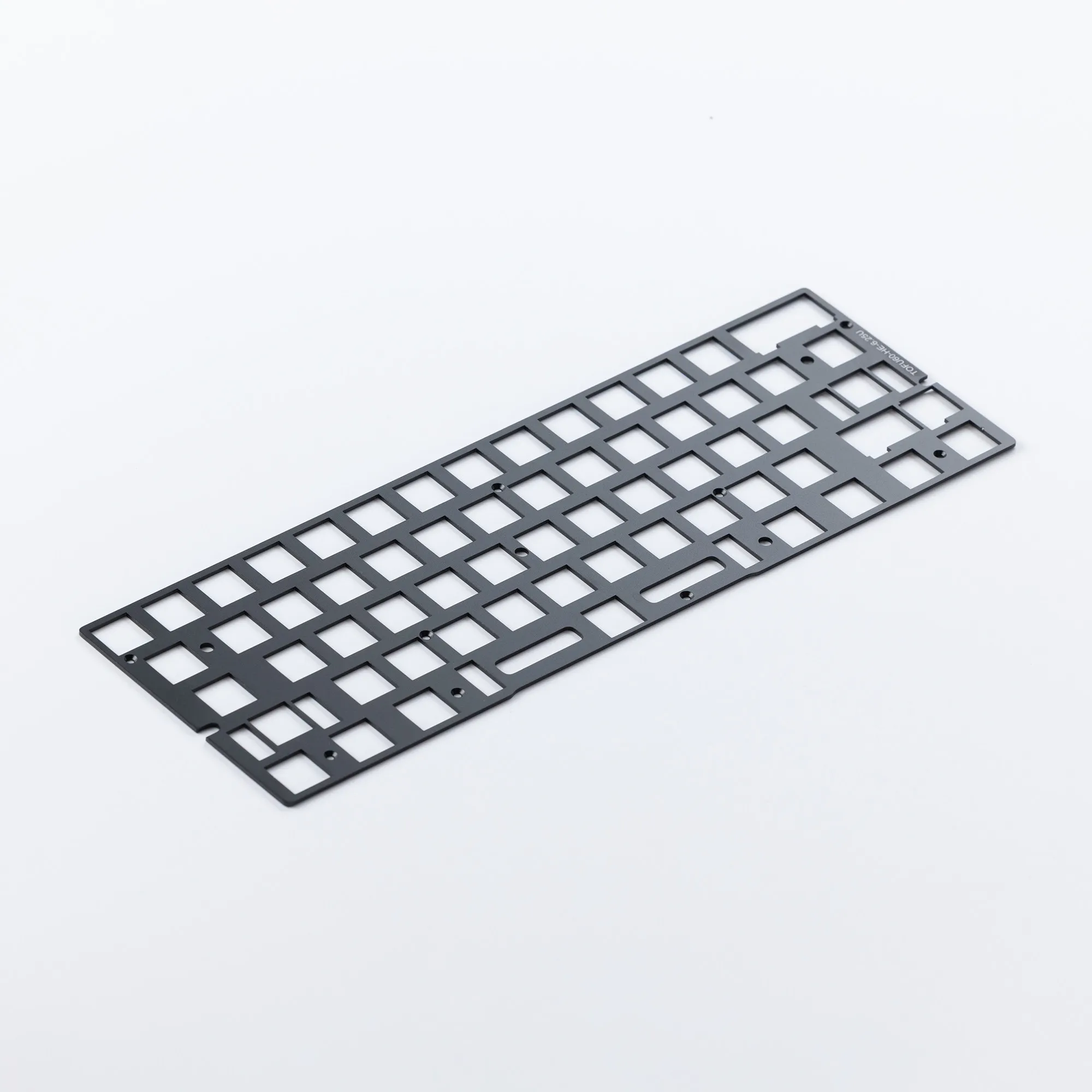 KBDfans Tofix Holy60 HE keyboard fitting aluminium plate and sound foam packs