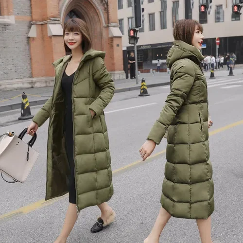 Fv9902 2019 new autumn winter women fashion casual warm jacket female  coats woman parka  korean womens