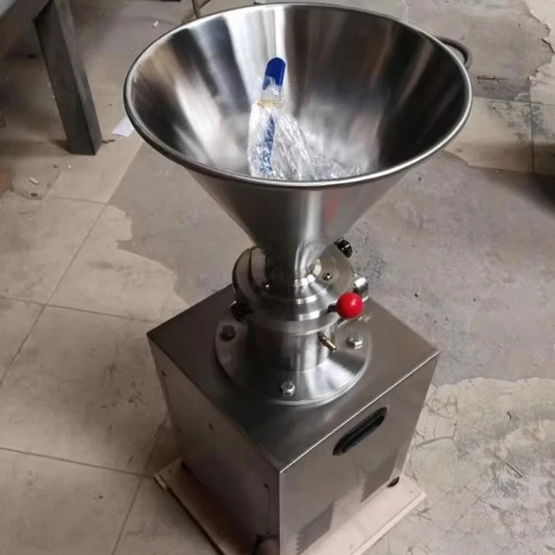 2025 Vertical Peanut Butter Making Machine Multifunctional Almond Sesame Grinder Best-Selling Kitchen Appliance for Nut Butters