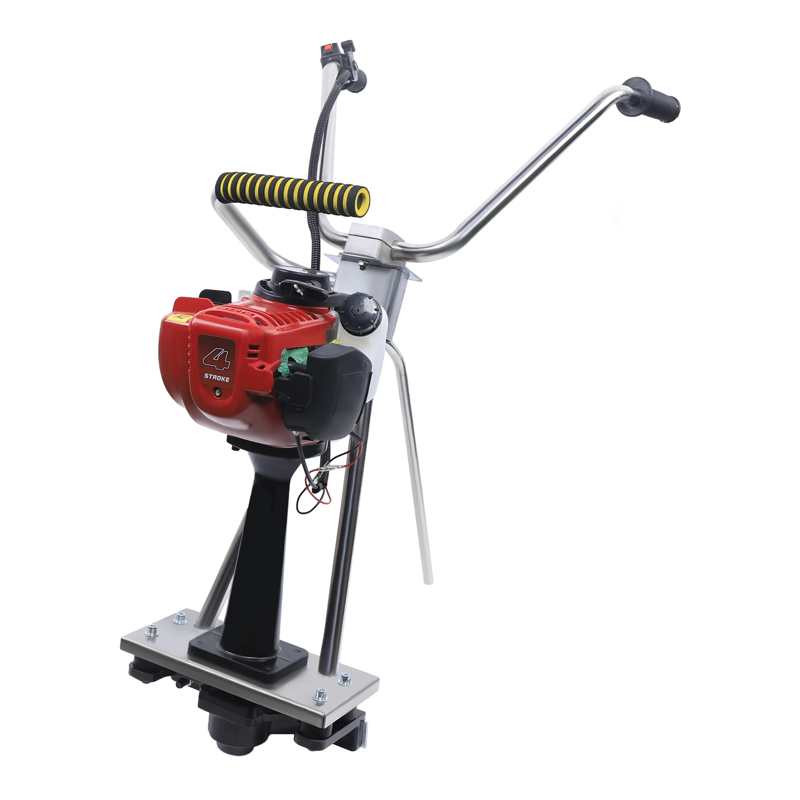 High Efficiency Vibrating Concrete Power Screed with 900W Engine, Adjustable Height Handle, Large Fuel Capacity, and Excellent