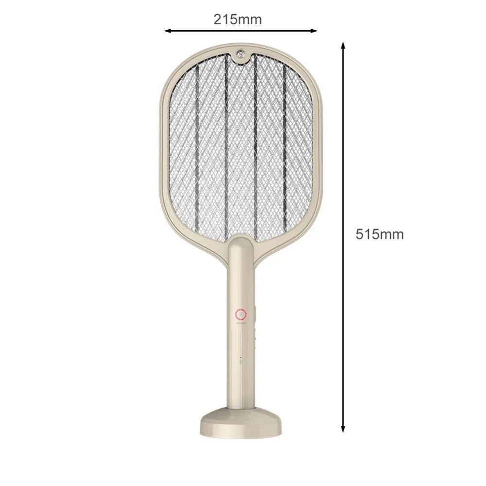 2 in 1 Electric Insect Racket Swatter USB Rechargeable Led Light Hand-Held Mosquito Killer Fly Bug Zapper Trap mosquito swatter