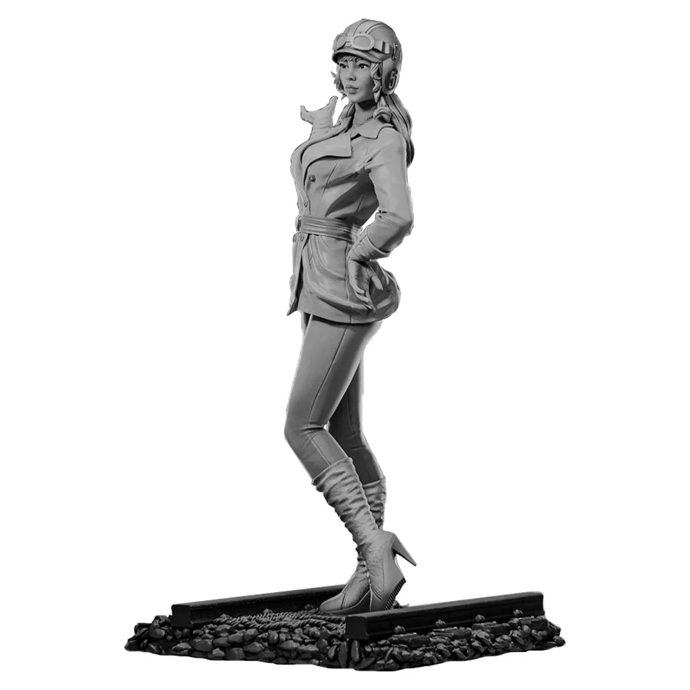 Penelope 1:18 Scale Unpainted Resin Model Kit - DIY Anime Girl Collectible Figure for Painting & Display (A2941)