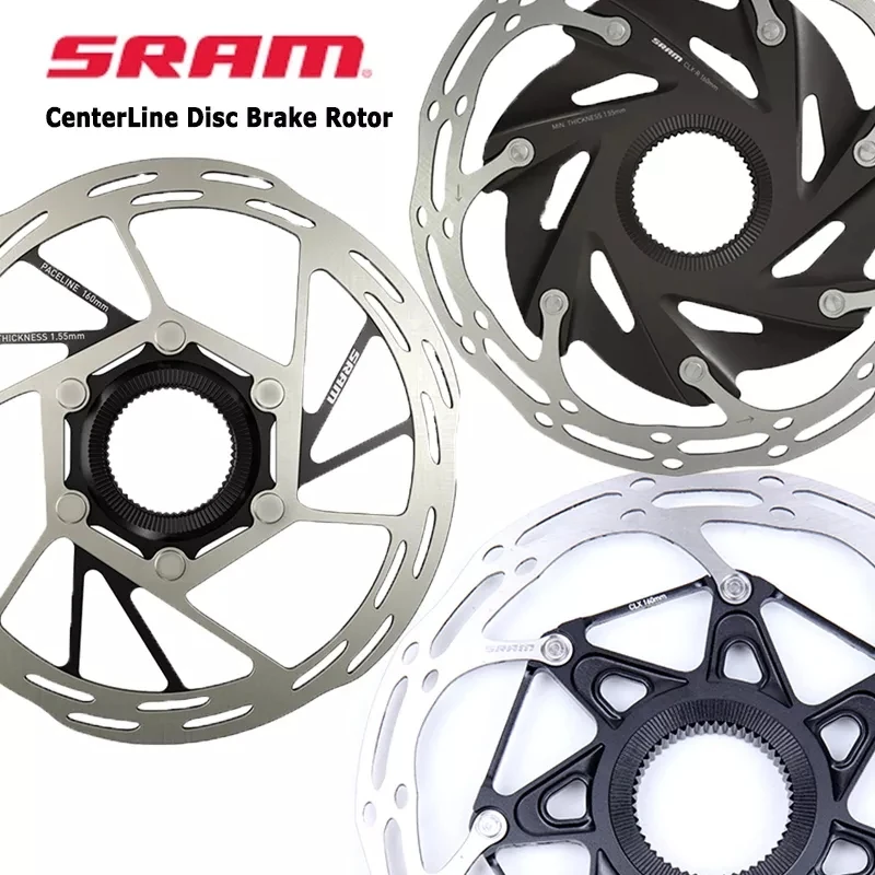 SRAM CenterLine Disc Brake Rotor Center Lock  HS2 180mm 200mm 160mm 140mm Center Line Discs Rotors  Without Lockring