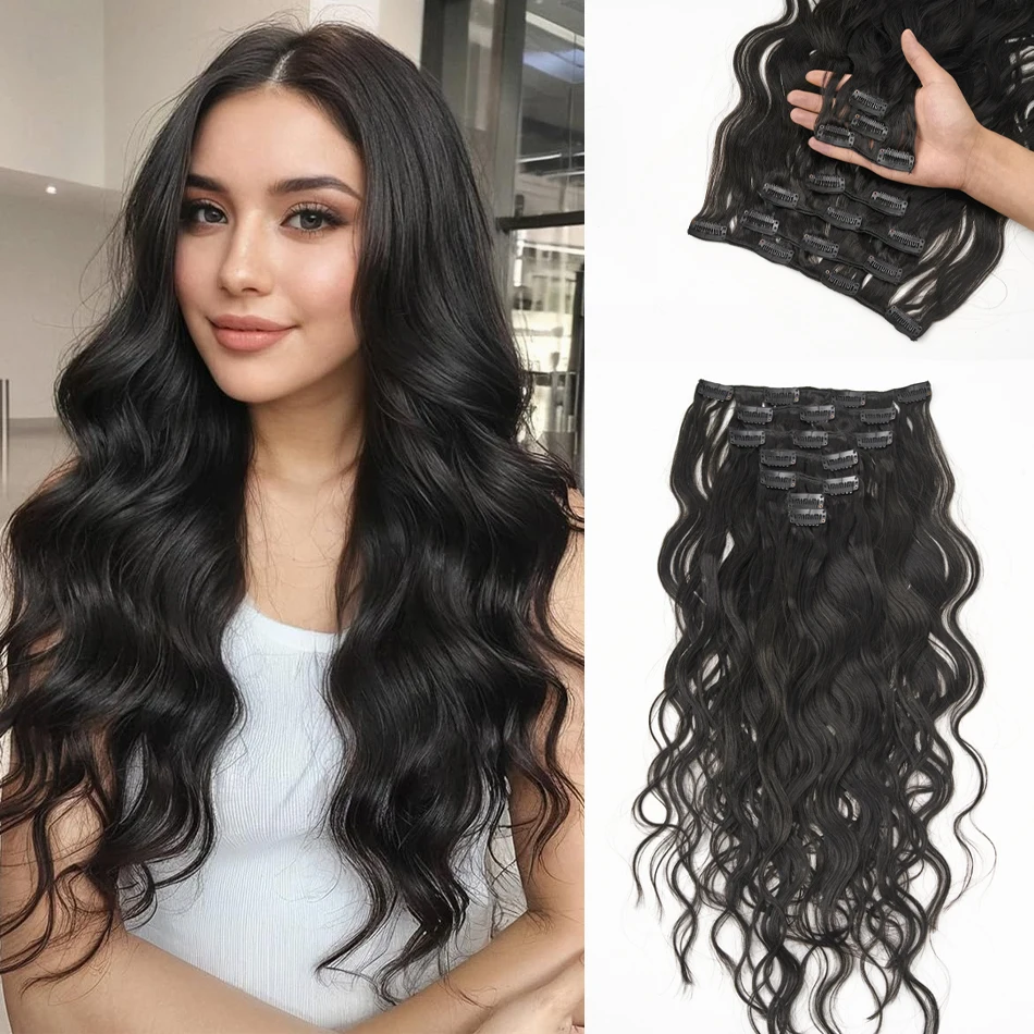 extensions-de-cheveux-naturels-ondules-a-clipser-cheveux-humains-veritables-extensions-de-cheveux-noirs-naturels-a-clipser-7-pieces-d'extensions-a-clipser