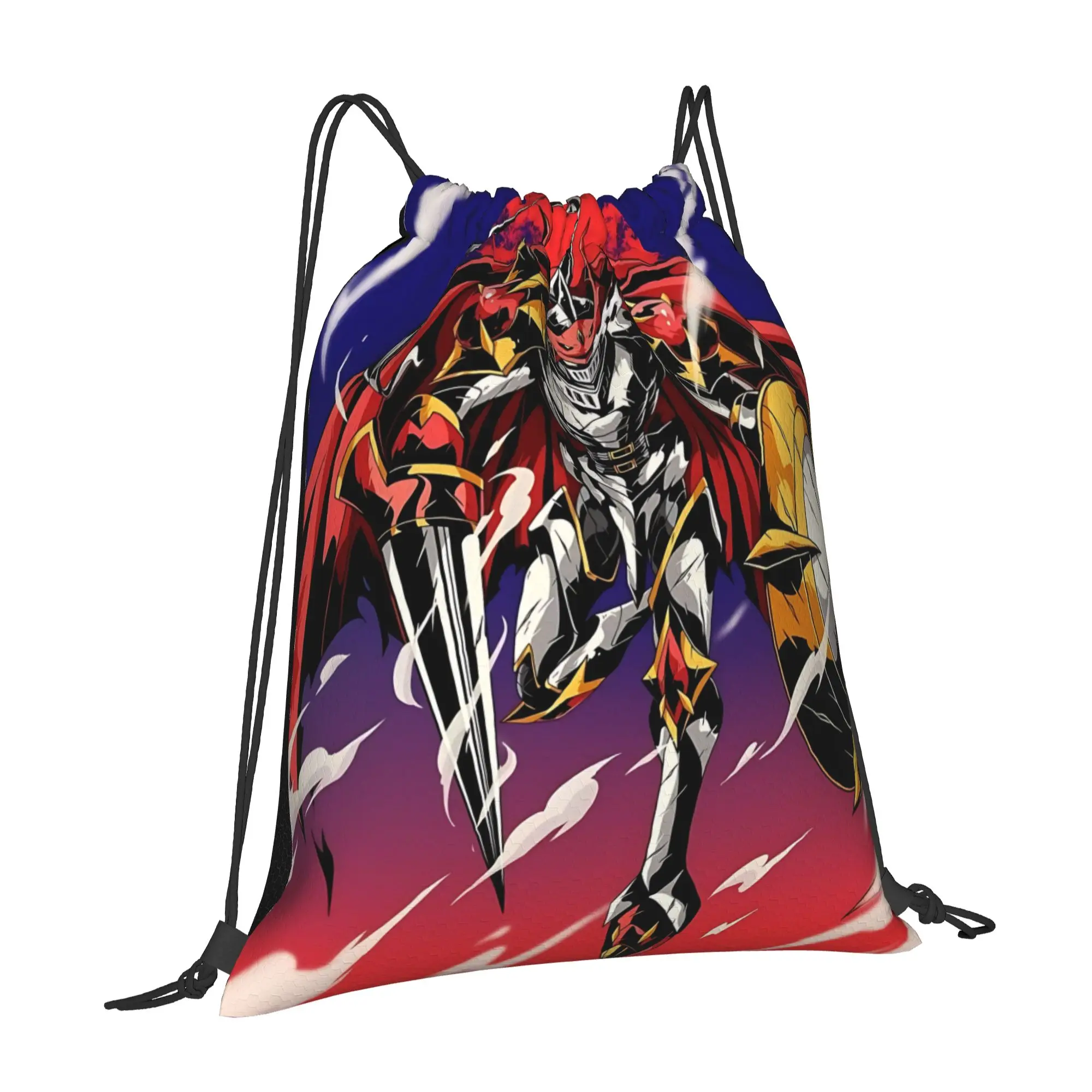 gym Pouch Digital Monster  Drawstring Bags Shopping Unisex Storage Organize Bundle Pocket Rope Bag