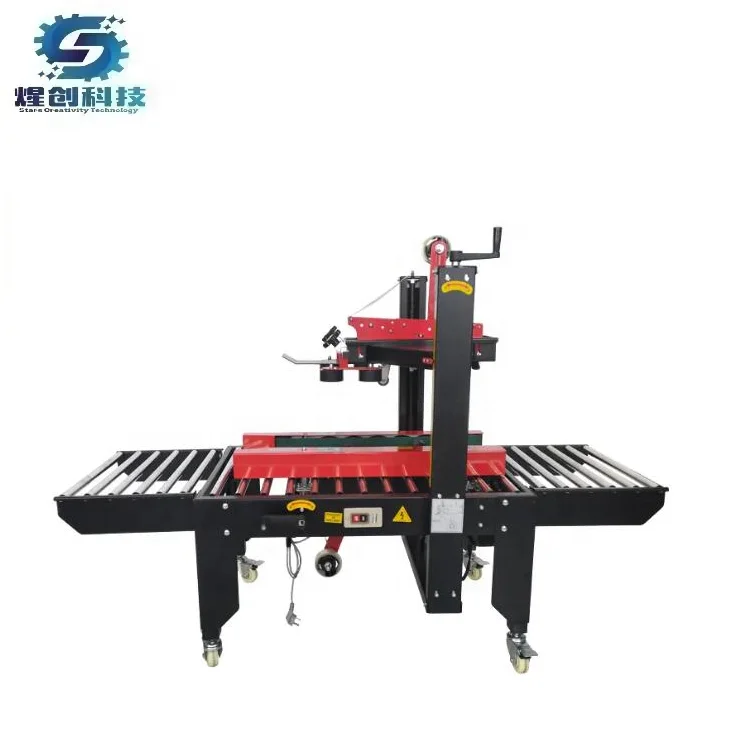 

Simple Operation Semi Automatic Coarboard Carton Case Box Sealers Sealing Packing Machine