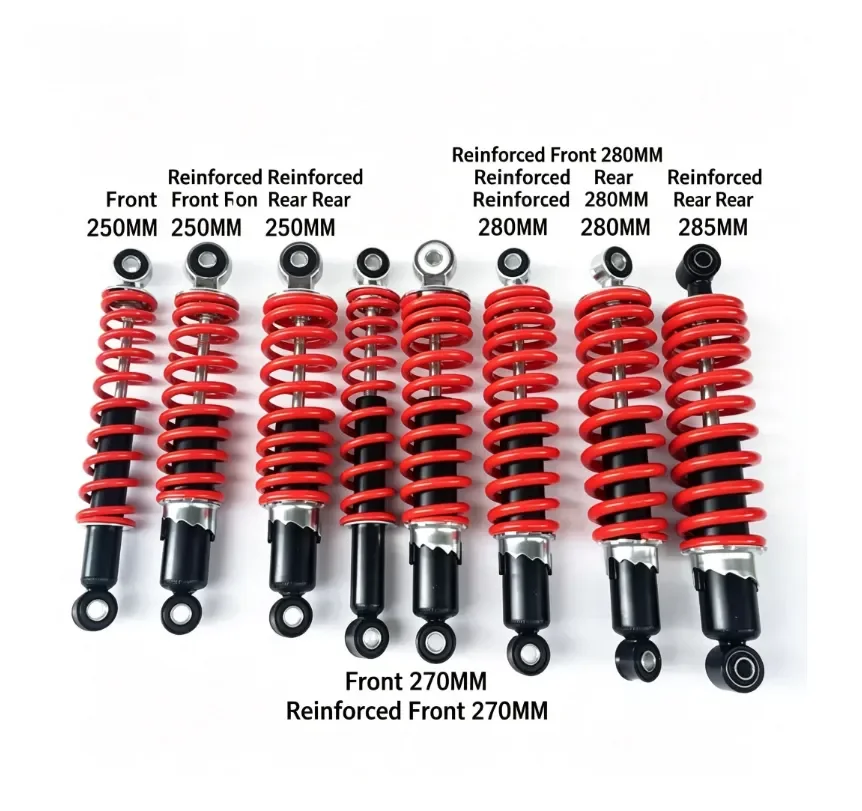 Motorcycle Modified 4‑Wheel Go Kart ATV Front Rear Reinforced Shock Absorber Heavy‑Duty Rear Suspension Spring For Daxiong Xiaon