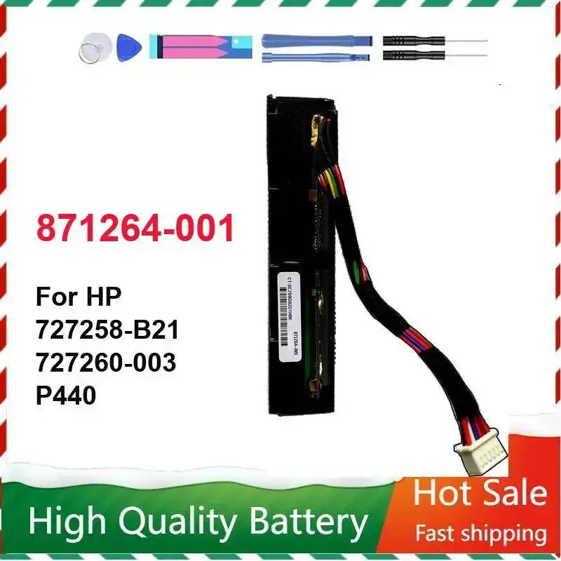 

Server Array Card Battery 871264-001 High Performance 1100mAh For HP 727258-B21 727260-003 P440 Fast Shipping
