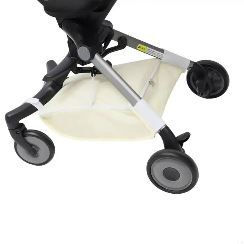 

Strollers Under Basket Concealed Storage Space Saving Oxford Fabric Effortless Setup Infant Strollers Bottom Bag