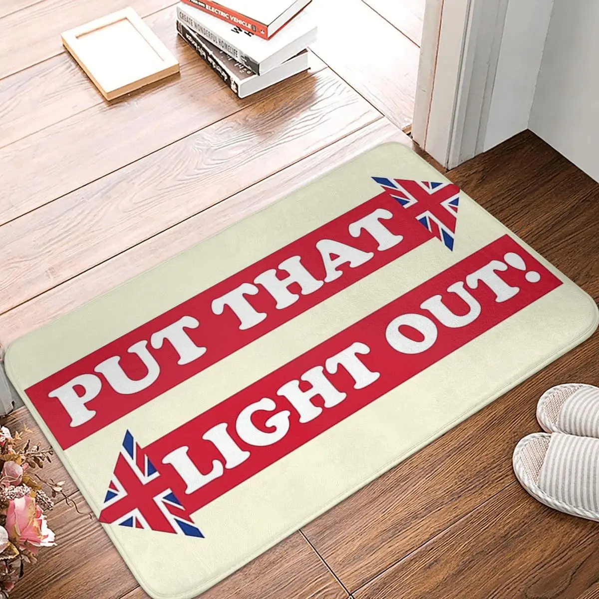 Warden Hodges Put That Light Out Quote Anti-slip Doormat Floor Mat Carpet Rug for Kitchen Entrance Home Bedroom Footpad Mats