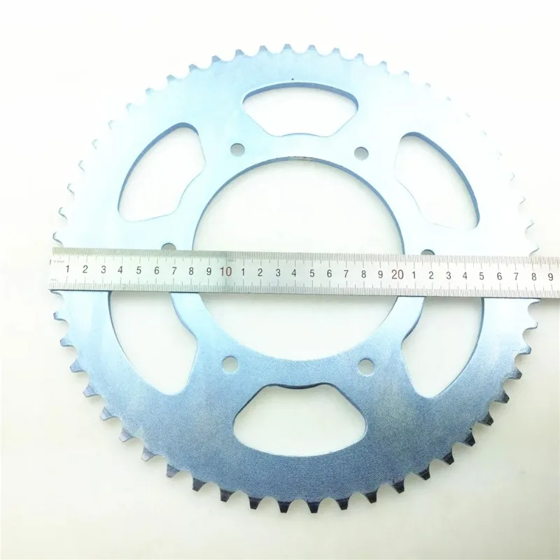 Suitable for Huayang T4 MX6 520 Rear Chain Disc 41 45 47 50 52 56 60 Tooth Rear Tooth Disc Flying Motorcycle Chain Transmission