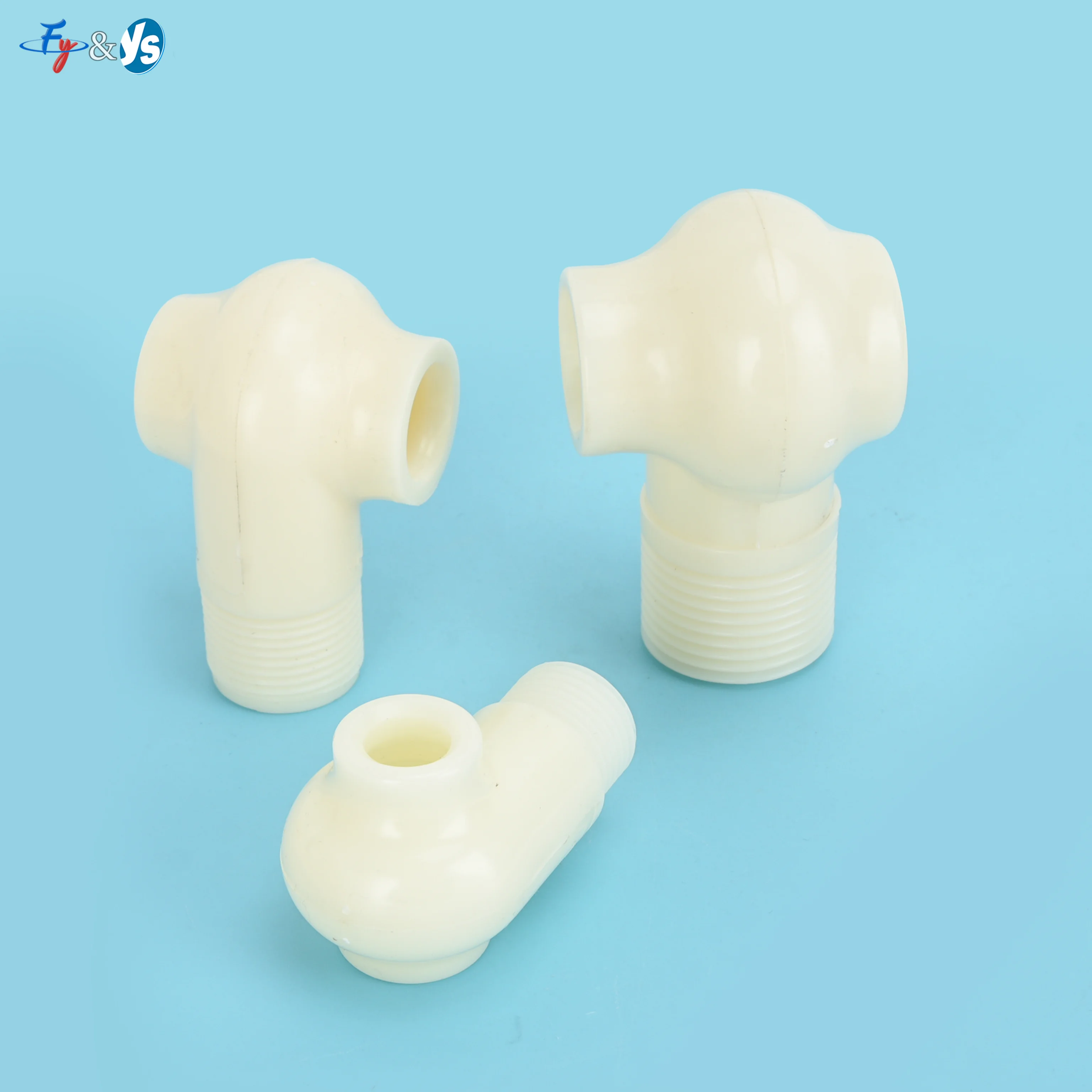 ABS PP Plastic Vortex Nozzle Hollow Cone Spray Nozzle Anti-Clogging for Desulfurization Tower Cooling Tower Dust Removal