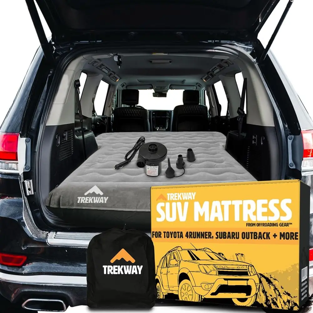 

Inflatable SUV and Van Air Mattress for Car Camping and Outdoor Adventures