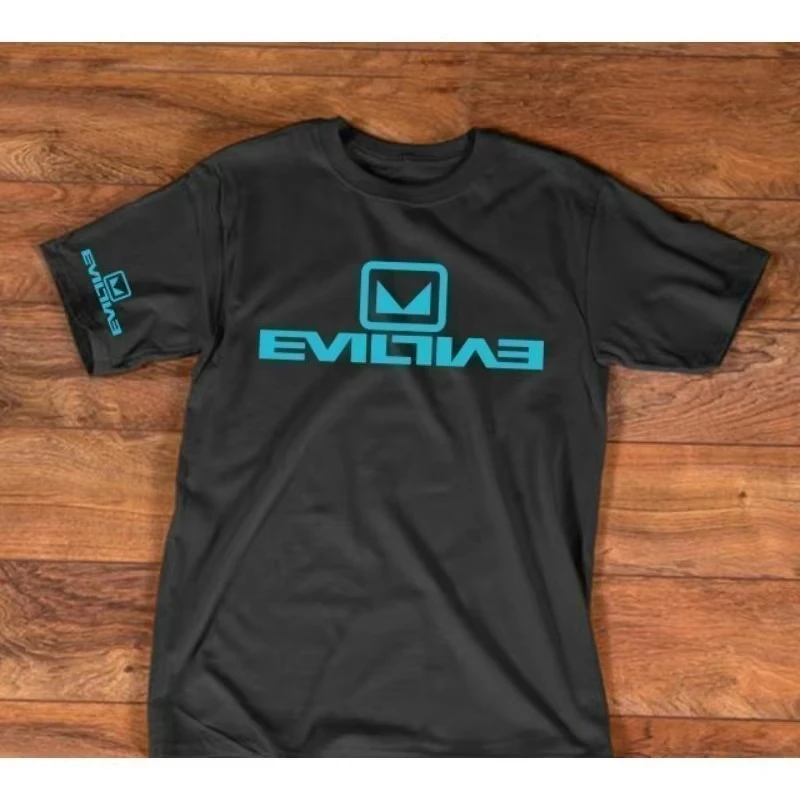 

Мода Evil Bike MTB Drifit 2025 года, рубашка из джерси для скоростного спуска, эндуро XC, мужская и женская мода, хлопковый топ в стиле ретро в стиле хип-хоп, рок