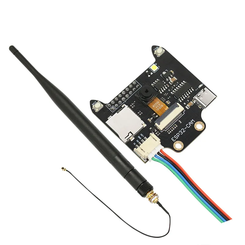 ESP32-CAM development board test board with camera, WiFi+ Bluetooth module, OV2640 camera
