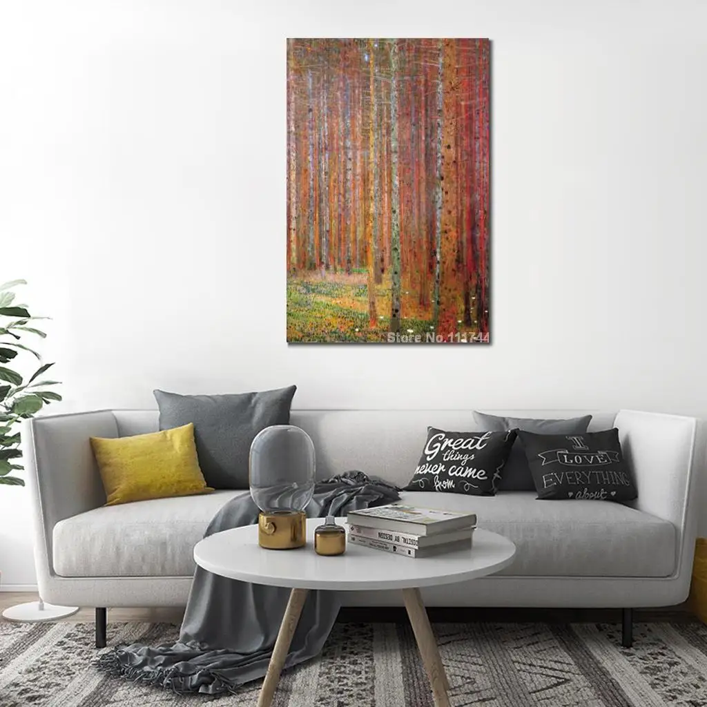 

Ландшафтные картины известного художника танненвальда Густава Климта Высококачественная репродукция ручной работы