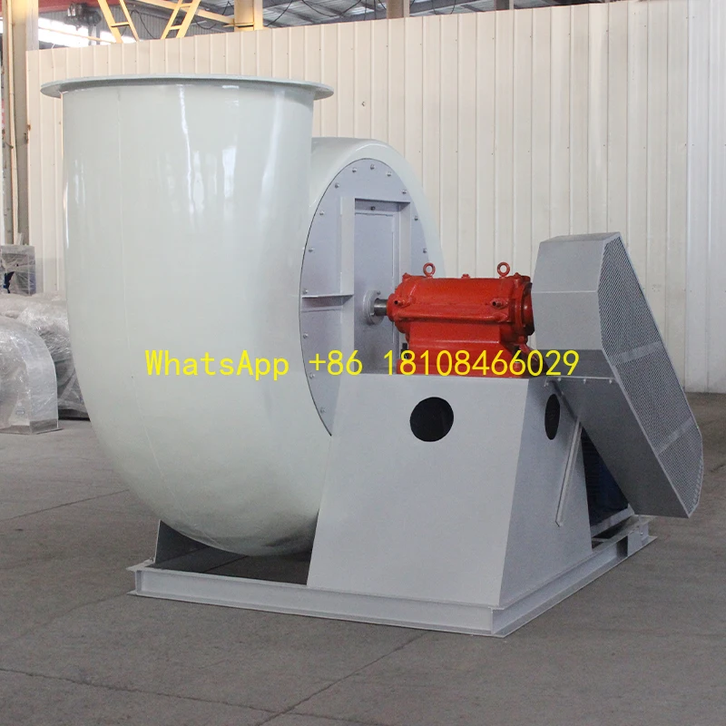 الثور مروحة صناعية عالية نبات الصرف الصحي إزالة رائحة البلاستيك إلى الخلف منحني مروحة الطرد المركزي منفاخ لصناعة السيراميك #1