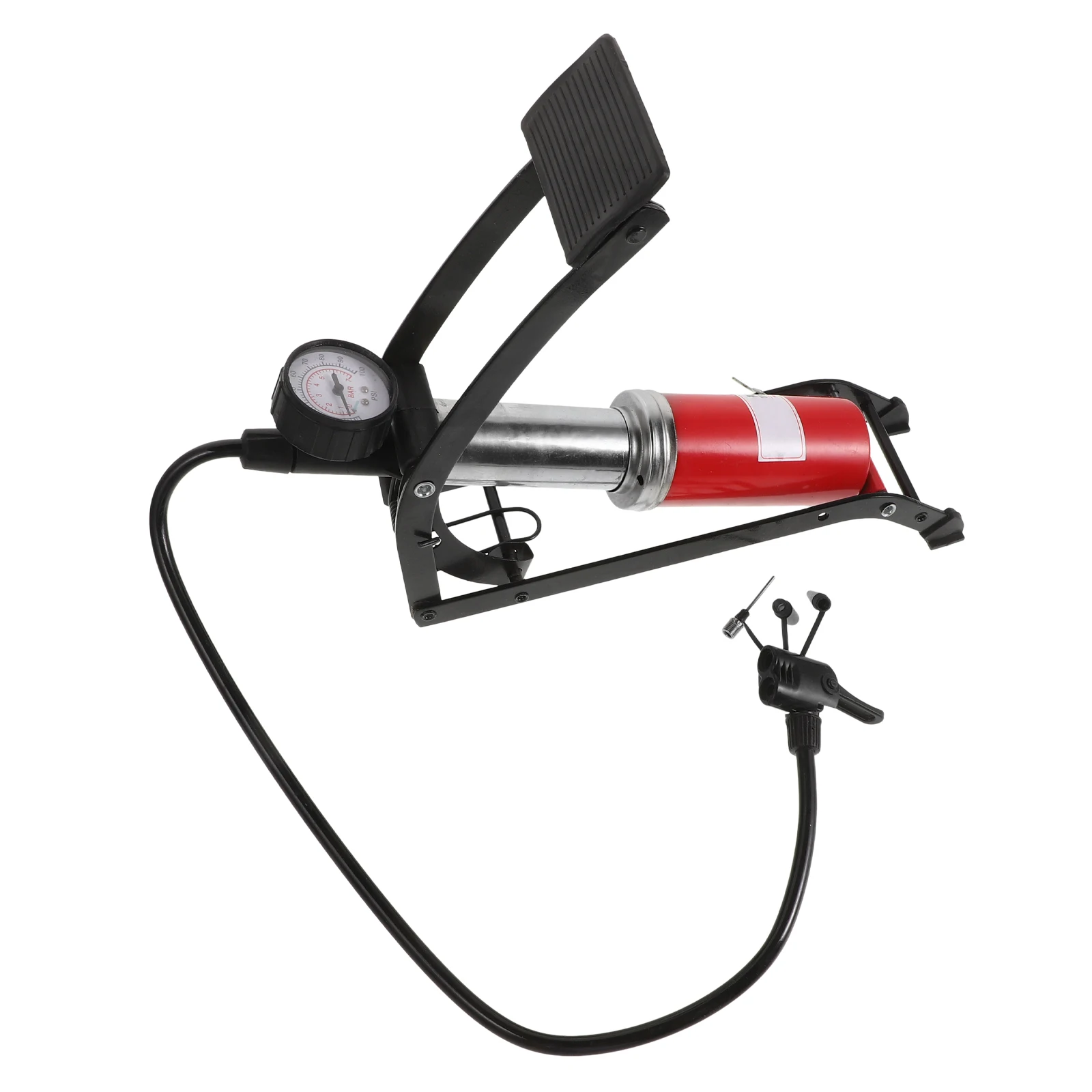 

1Pcs Foot Pump Bike Pump High Pressure Multifunction Tire Inflator for Car Motorcycle Bicycle Inflatable Beds Pumps Inflator