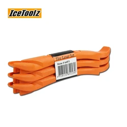 IceToolz 64P3 3pcs Bicycle POM Tire Levers Kits Bike V-Shape Lever Tool Bicycle Tyre Repair Tools Cycling Accessories