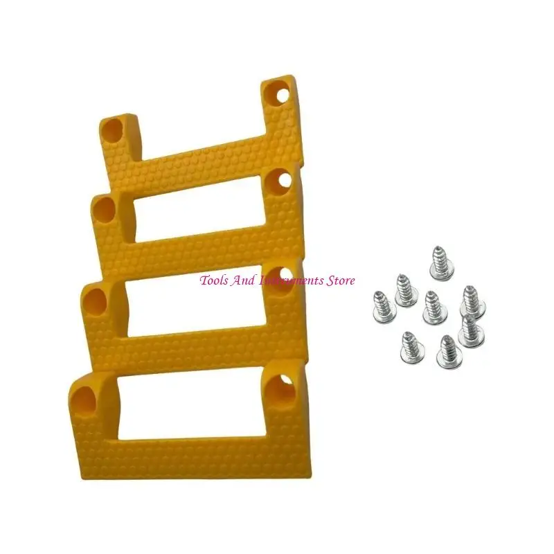 4PCS Băng đo công cụ lưu trữ công cụ tổ chức cho nhà và chuyên nghiệp sử dụng C7AC