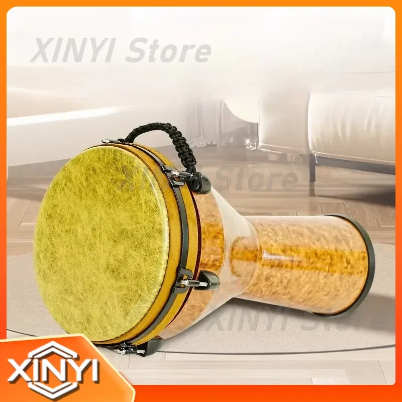 Adjustable PVC Paint Drum for African Drum 12 Inch Tunable Tambourine for Djembe Percussion Instrument Wholesale Music Tool