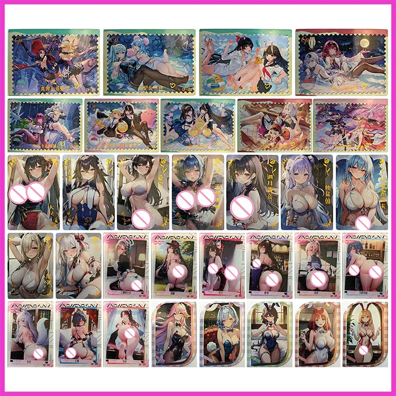 

Аниме История Богини Редкая CP SP SSP XP Коллекционная карта Mona Fischl Kafka Silver Wolf Hu Tao Taiho Игрушки для мальчиков Подарок на день рождения