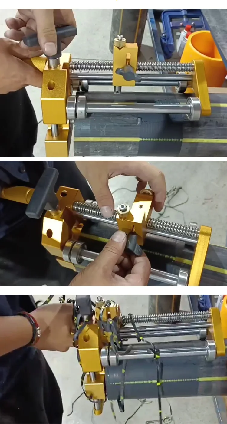 산업용 63mm-500mm 회전식 HDPE 파이프 커터 도구 강철 수동 스크레이퍼 물 PP-R 하드웨어 적용-OEM/ODM 지원