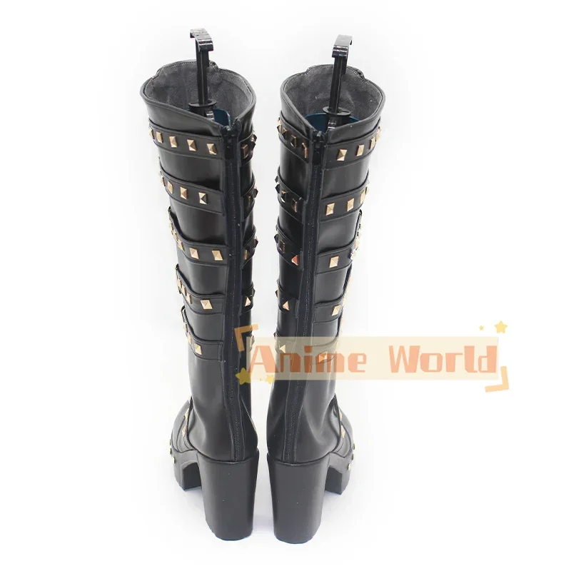 Virtual YouTuber Nijisanji XSOLEIL Meloco Kyoran Second Outfit Shoes Cosplay Boots Halloween Carnival Boots Custom Made