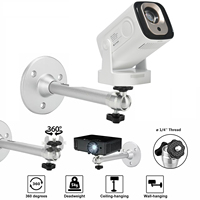 Portable Projector Bracket 360° Rotatable Ceiling Wall Mount Beamer Holder Aluminium Fit for HY260 Pro HY320 Beam Projector