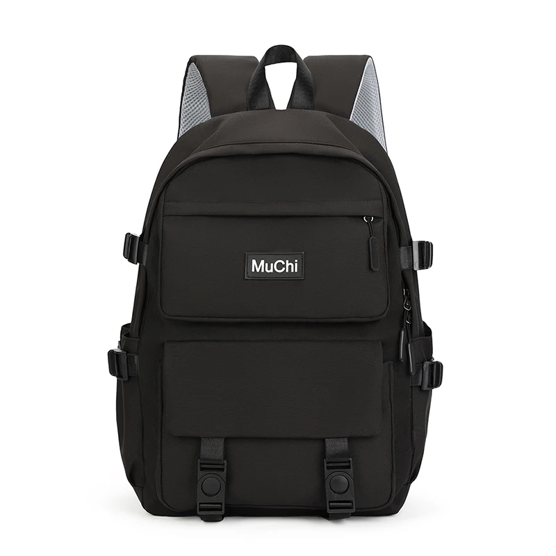 Men's Leisure Fashion Canvas Backpacks Man Simplicity Versatile Schoolbags Large-capacity Light Male Computer Travel Rucksacks