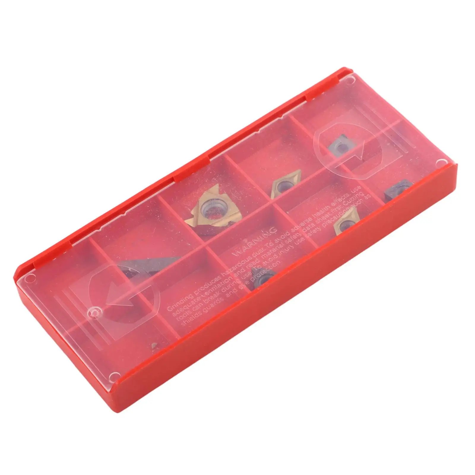 7Pcs Carbide Inserts CCMT060204 11IR 16ER MGMN200 DCMT070204 for 12mm Bar Holder Insert for Steel and Stainless Steel Machining