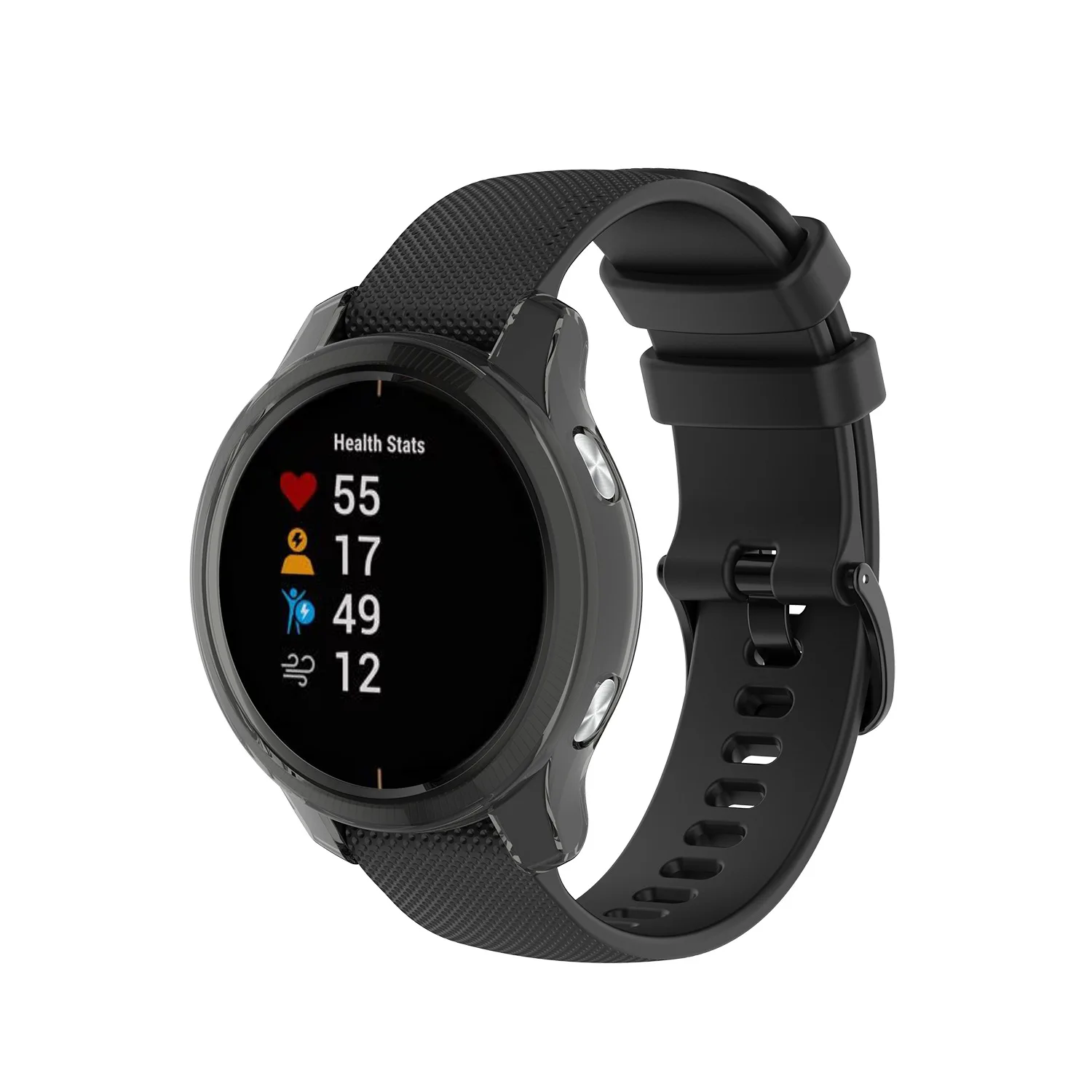Schutzhülle für Garmin Venu Smartwatch TPU Softcover Bildschirm Silikons chutz Rahmen hülle für Garmin Venu Gehäuse