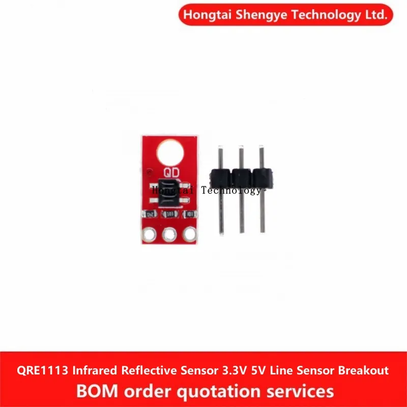 QRE1113 Infrared Reflective Sensor Module 3.3V 5V Line Sensor Breakout