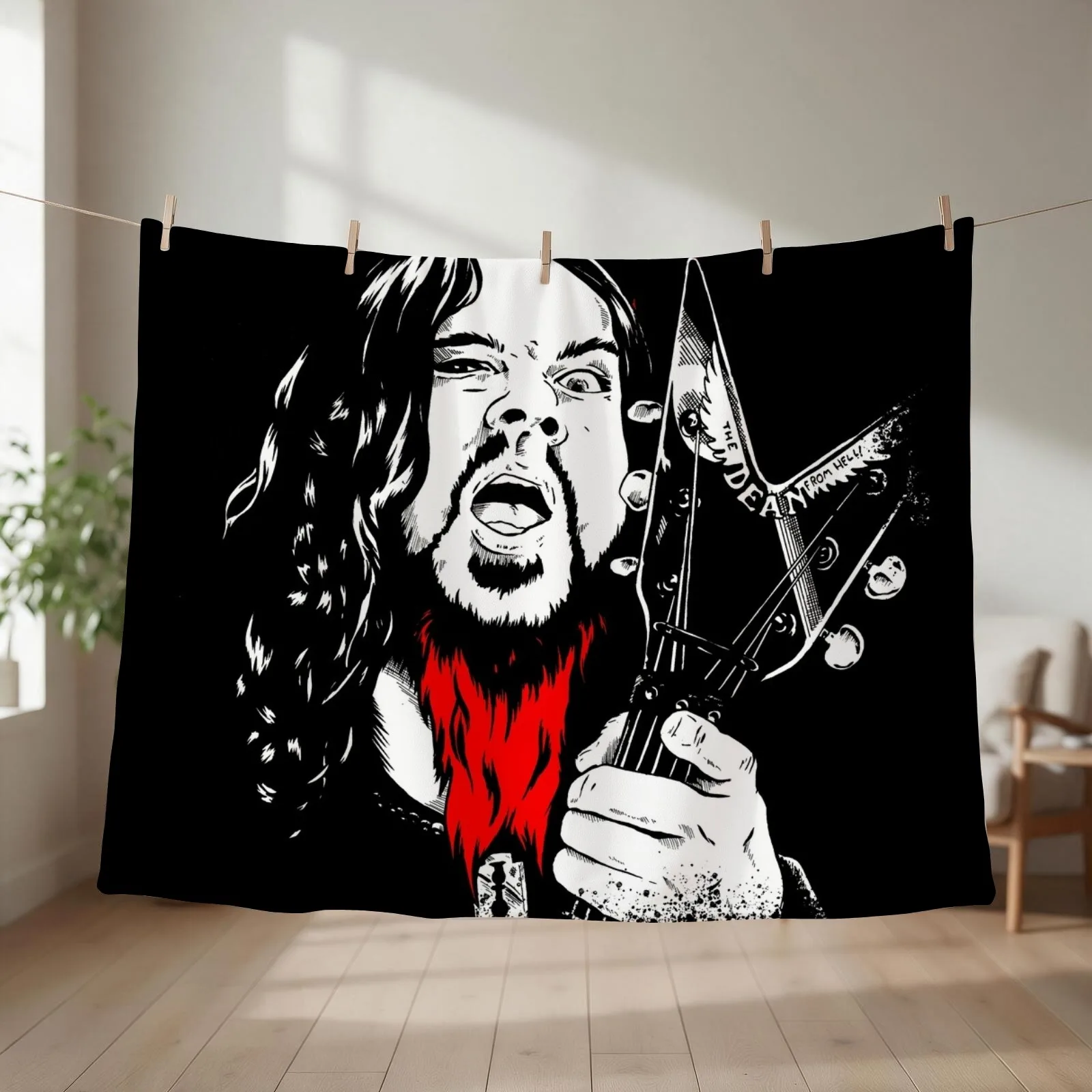Saint Dime Throw Blanket couch cozy soft plush fuzzy picnic outdoor blanket