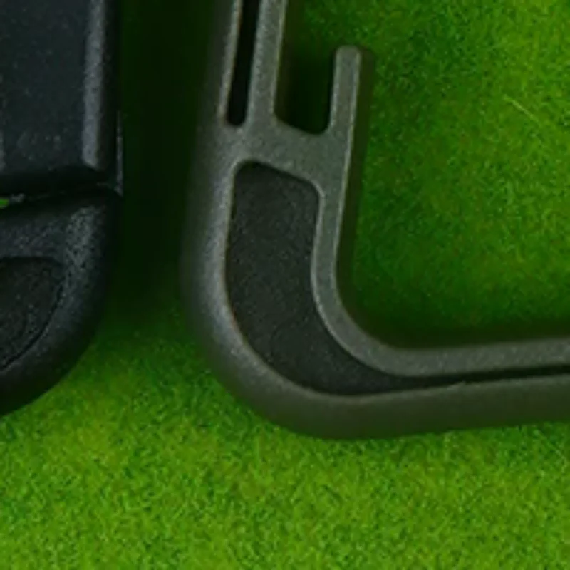

5Pcs Outdoor Plasctic Shackle Carabiner D Type Backpack Hanging Webbing Hook Buckle Multi Outdoor Hiking Camping Gear