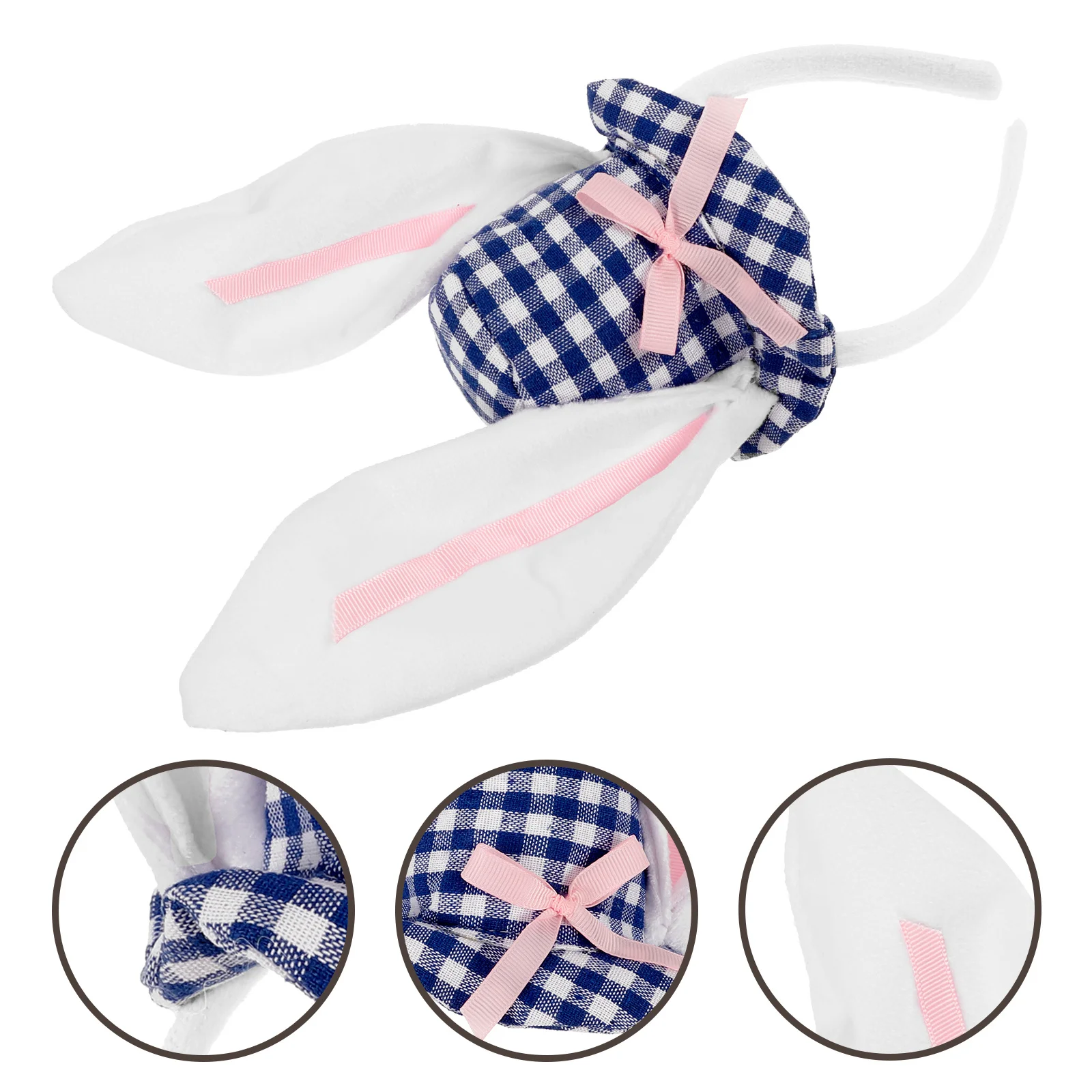 

Bunny Ears Headband for Adults and Teens Elegant Hair Band Rabbit Ear Costume Accessory Festival Party Wedding Easter Event Use