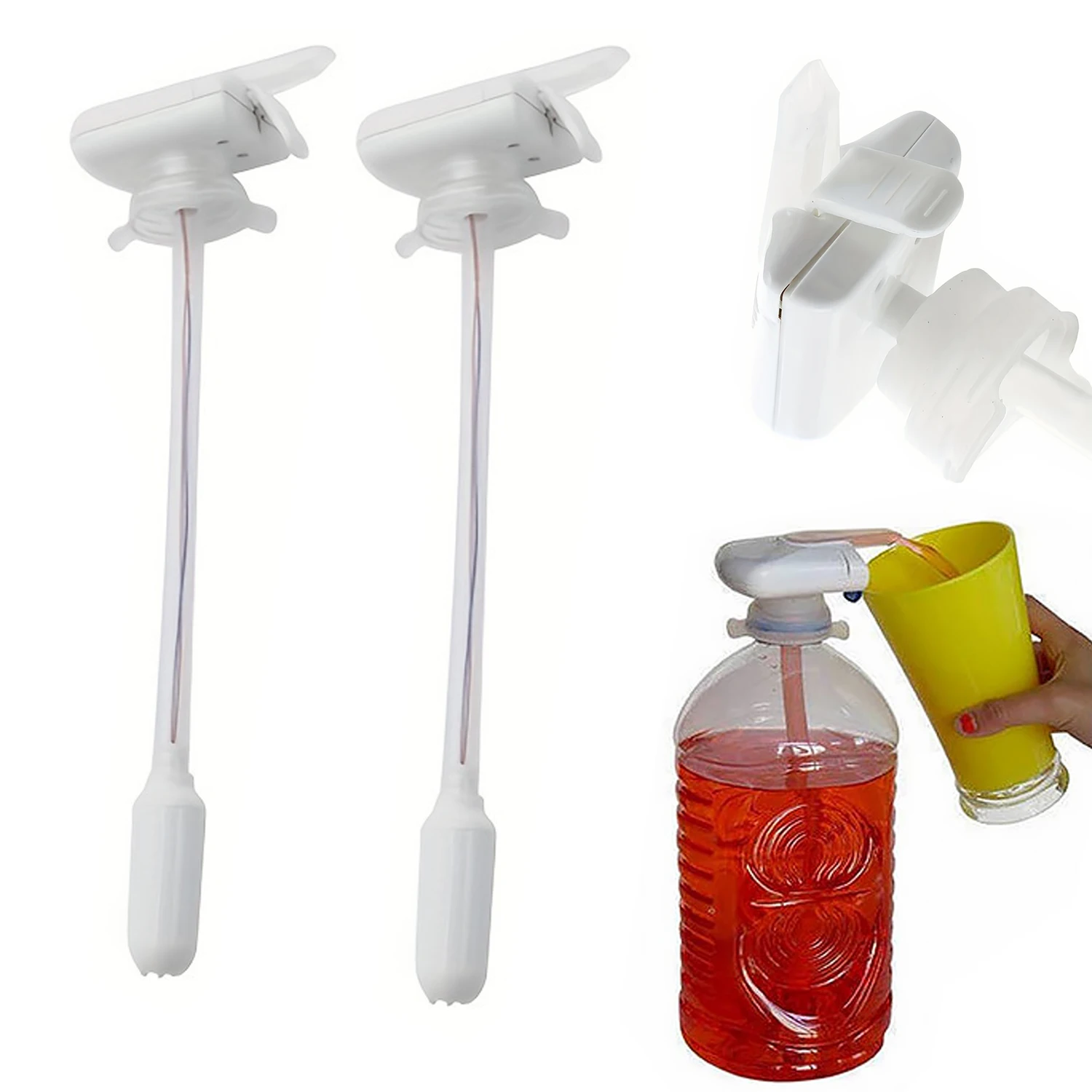 Dispensador de bebidas eléctrico, pajita automática para bebidas, bomba de agua a prueba de fugas, dispensador de agua DIY, utensilios de cocina