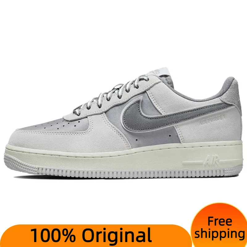 Nike Air Force 1 Low Athletic Club Grey Women's Sneakers shoes With Original Box