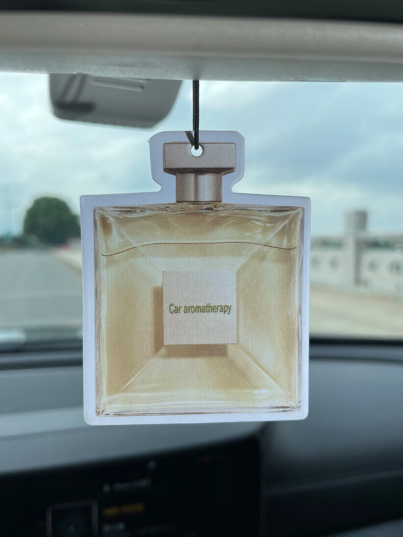 샴페인 골드 사각 향수병 모양 차량용 방향제, 식물성 - Perfume La Fragrance 리뷰 및 가격