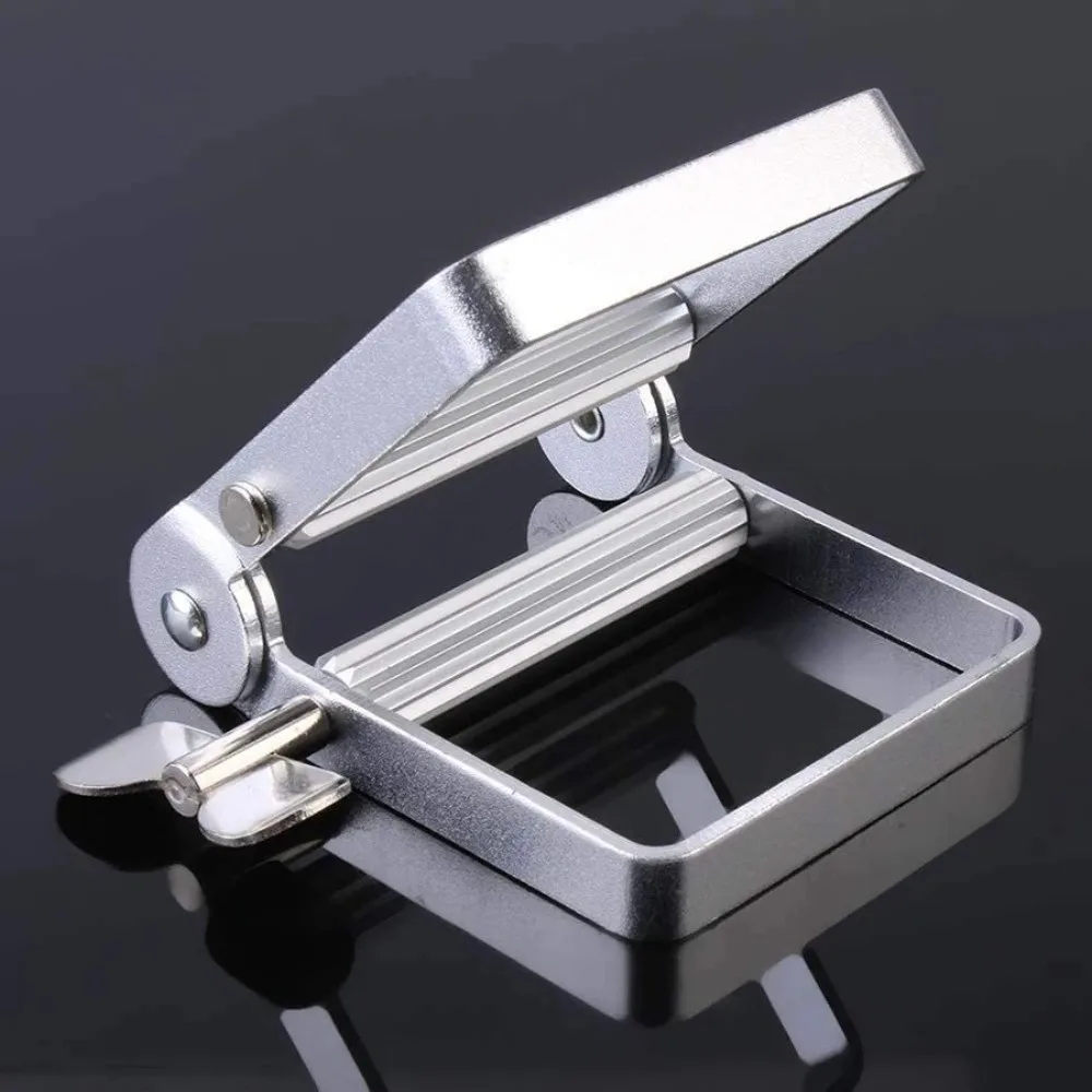 Manual Rotating Toothpaste Squeezer Efficient Usage No Waste Cosmetic Paint Extruder Tightener Aluminum Alloy