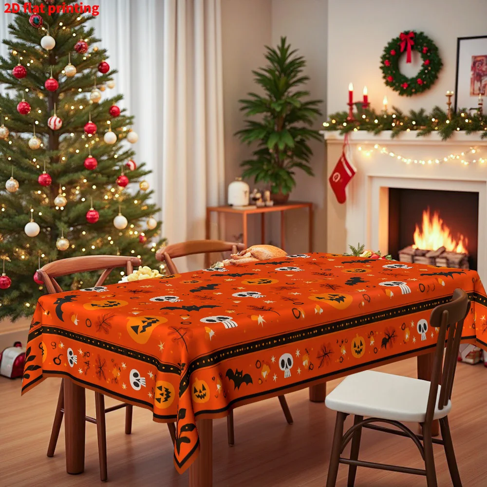 One piece, 2D flat printing, home decoration printed tablecloth, tablecloth for adding tableware to the dining tablezyc