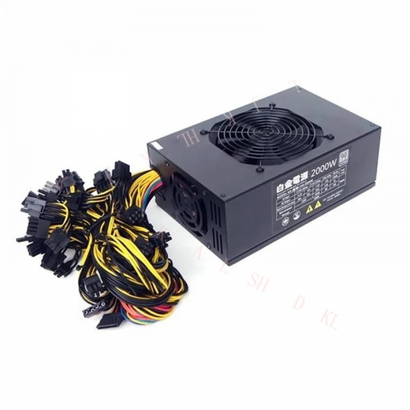 N   FOR 4U multi-channel silent  Platinum power supply  1600W 1800W  2000W Multi-channel Graphics ATX server Power Supply